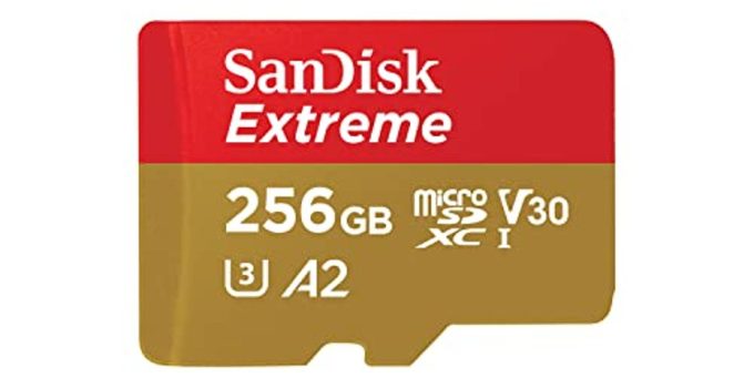 SanDisk 256GB Extreme microSDXC UHS-I Memory Card with Adapter – Enjoy 11% Discount!