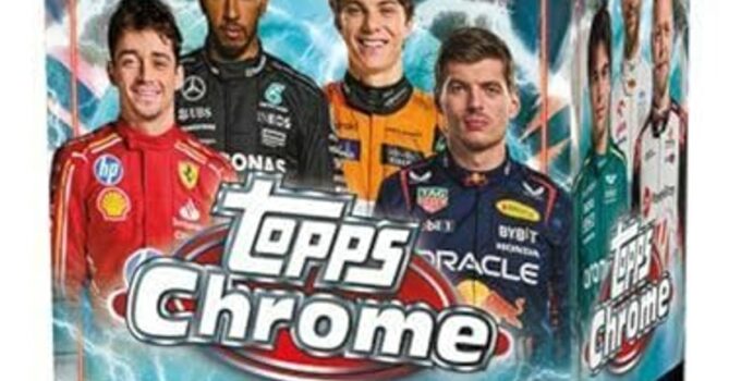 2024 Topps Chrome Formula 1 Value Box – Now Available at 29% Discount!