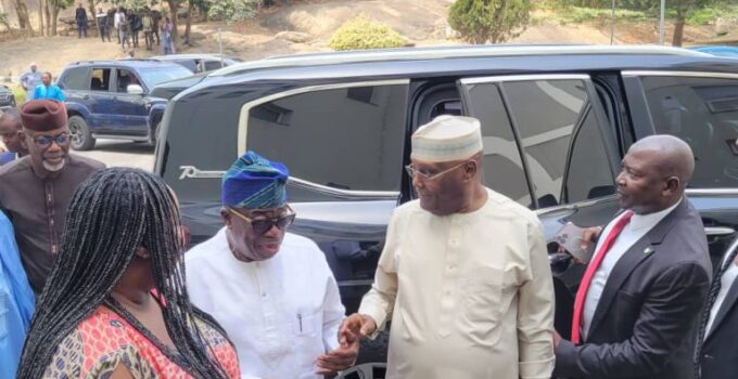 Atiku, Tambuwal, and Imoke Convene with Obasanjo in Abeokuta