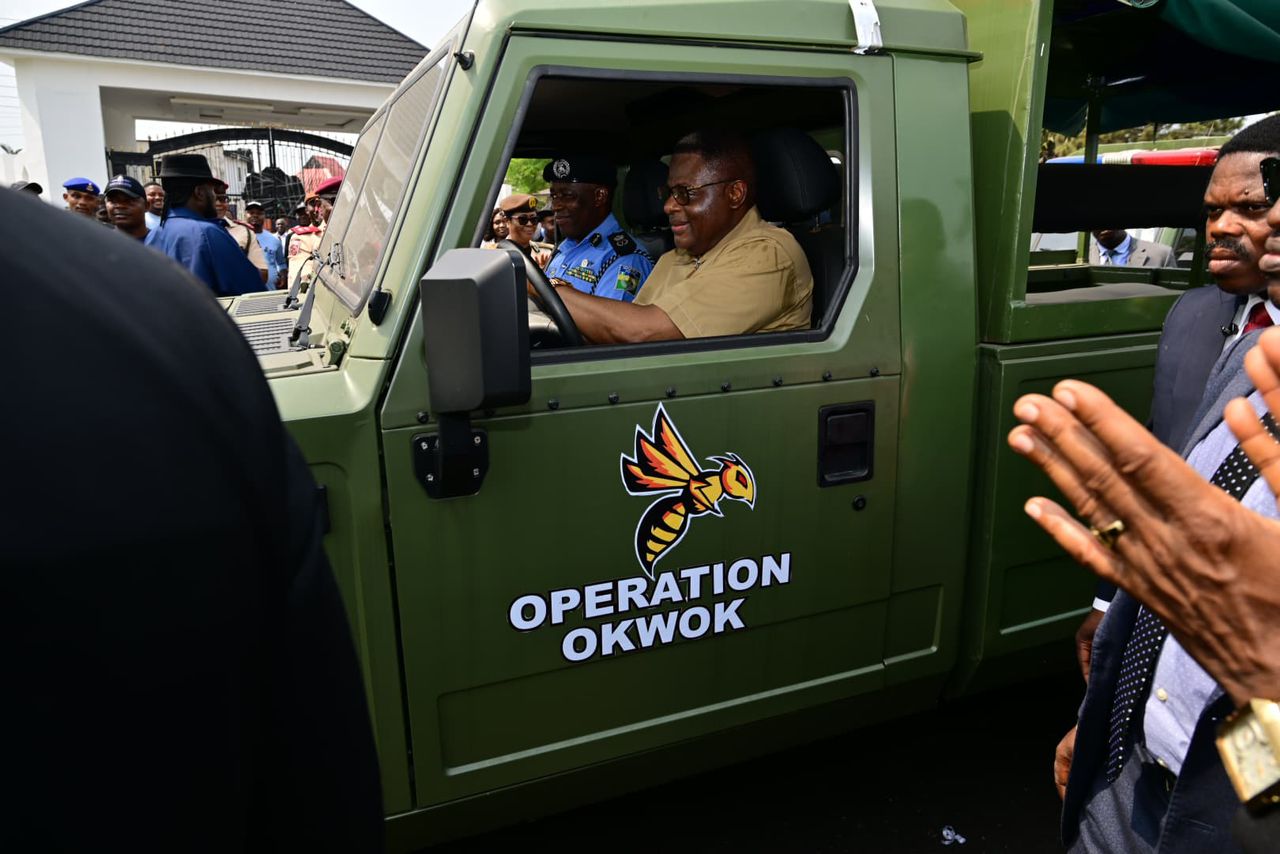 Governor Otu Renames Operation Akpakwu to Operation Okwok, Distributes 30 Vehicles