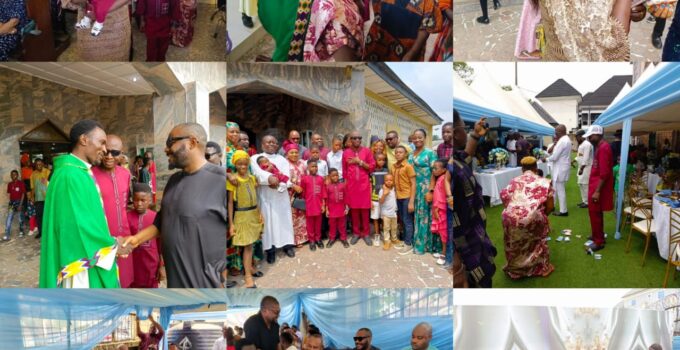 Top Dignitaries Grace Dan Obo’s Child Dedication