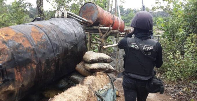 Three Suspected Crude Oil Thieves Apprehended in Abia