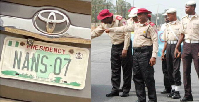 Fraudulent Number Plates Linked to Criminal Activities, Say NANS and FRSC