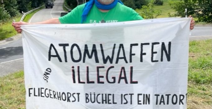 U.S. Citizen Sentenced to German Prison Following Anti-Nuclear Weapons Protest on February 26