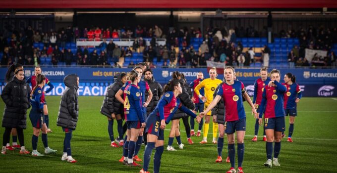 Barcelona Women’s Team Suffers Home Defeat for the First Time Since 2019