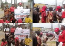 Female Journalists Distribute Gifts to Street Children on Valentine’s Day in Calabar