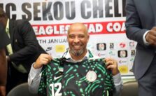 Super Eagles Coach Chelle Meets Premier League Stars Ahead of World Cup Qualifiers