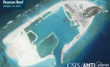 South China Sea: Extensive Coral Reef Devastated by Competing Island-Building Nations