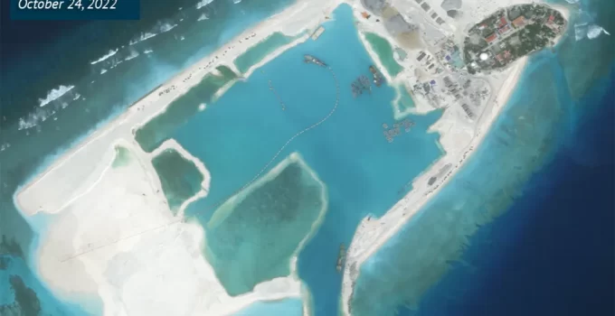 South China Sea: Extensive Coral Reef Devastated by Competing Island-Building Nations