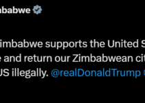 Zimbabwe’s President Mnangagwa Applauds Donald Trump’s Decision to Deport Hundreds of Zimbabweans from the US