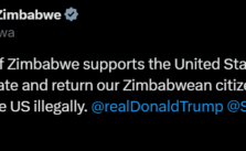 Zimbabwe's President Mnangagwa Applauds Donald Trump's Decision to Deport Hundreds of Zimbabweans from the US