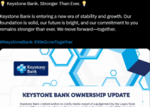 FG Assumes Complete Control of Keystone Bank