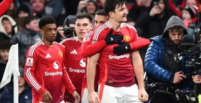 Maguire Scores Decisive Goal as Man Utd Triumphs Over Leicester to Progress in FA Cup