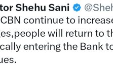 Shehu Sani Cautions Against Consequences of Rising ATM Withdrawal Fees by CBN
