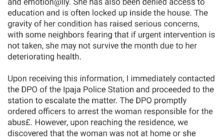 Girl Rescued in Lagos After Enduring Abuse and Neglect at the Hands of Her Guardian (Photos)