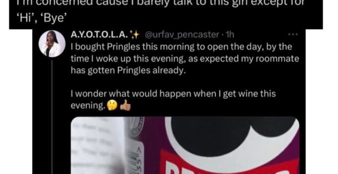 X User Claims Roommate Is a "Stealer" for Mimicking Her Interests