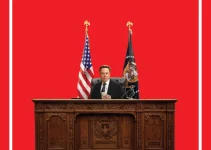 Elon Musk Featured on New Time Magazine Cover Sitting Behind the Resolute Desk as U.S. President