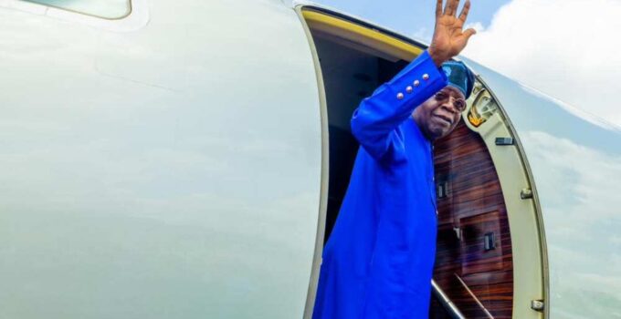 Tinubu Heads to France Before AU Summit in Ethiopia