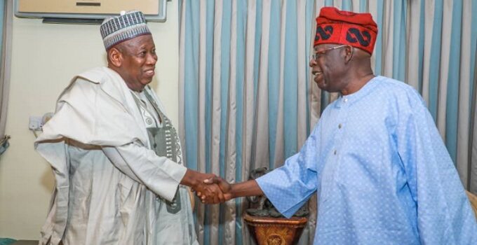 Ganduje Predicts Tinubu’s 2027 Re-election, Foresees Power Shift Back to Northern Nigeria Afterwards