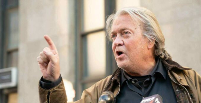 Steve Bannon Admits Guilt in Fraud Scheme Linked to We Build the Wall Initiative