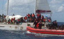 Coast Guard Intercepts Sailboat with More Than 130 Haitian Migrants Near Florida Keys