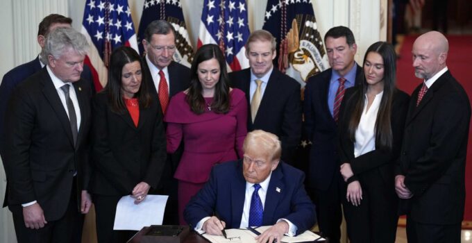 Trump Signs GOP Immigration Bill Named the Laken Riley Act