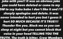 Actress Etinosa Accuses Fellow Actor Frederick of Shocking Misconduct