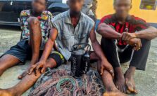 Vandals of Street Lights Captured in Rivers