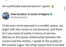 Leave Lagos if You Wish to Stay in Nigeria: Human Rights Activist Dele Farotimi Reflects on Advice for His Younger Self