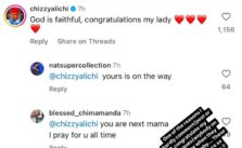 Actress Chizzy Alichi Calls Out Nigerians Who Say She Is "Next in Line" After Congratulating Pregnant Colleagues
