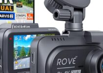 Stay Safe on the Road with 25% Off the ROVE R2-4K Dual Dash Cam!