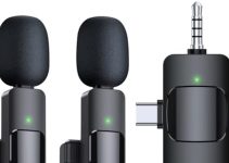 PQRQP 3-in-1 Wireless Lavalier Microphones for iPhone – Now Available at 38% Off!