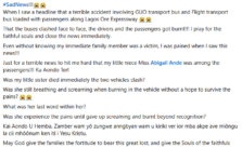 Man Grieves After Learning His Niece Was Among Those Killed in Ondo Auto Crash