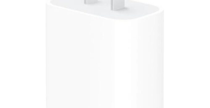 Apple 20W USB-C Power Adapter: Enjoy 21% Discount Now!