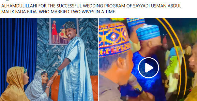 Nigerian Man Ties the Knot with Two Women on the Same Day