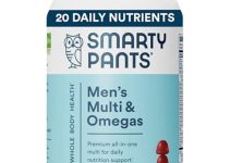 SmartyPants Men’s Multivitamin – Enjoy 27% Savings!