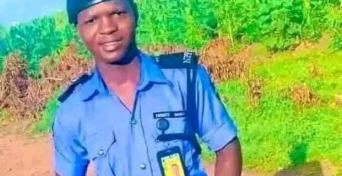 Nigerian Police Officer Takes Their Own Life