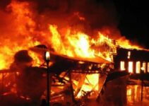 Angry Youths Set Ondo Police Station on Fire