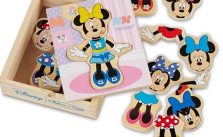 Melissa & Doug Disney Minnie Mouse Mix and Match Dress-Up Wooden Play Set (18 Pieces) - Now 12% Off!