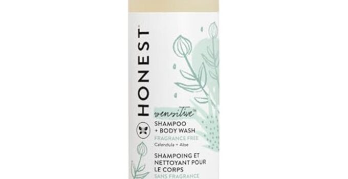 The Honest Company Dual Cleansing Shampoo and Body Wash for Sensitive Skin | Gentle Formula for Babies