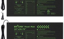 BN-LINK Waterproof Seedling Heat Mat for Hydroponics - 10" x 20.75", Now 27% Off!