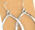 Bohemian Teardrop Hoop Earrings in Sterling Silver – Statement Jewelry Now 12% Off!