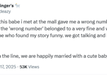 X-user Reveals Fascinating Tale of Meeting His Wife