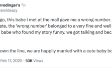 X-user Reveals Fascinating Tale of Meeting His Wife