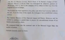 Gunmen Kidnap Catholic Priest and Two Others in Rivers