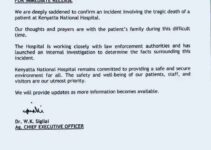 Patient Tragically Murdered in Kenyan Hospital Ward