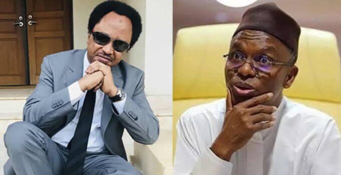 Shehu Sani Critiques El-Rufai: 'A Man with Body Odour Shouldn't Point Fingers at Mouth Odour'