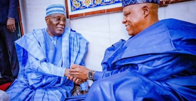 Referring to Atiku as ‘Baba’ Doesn’t Mean I Won’t Criticize Him in 2027, Shettima Asserts