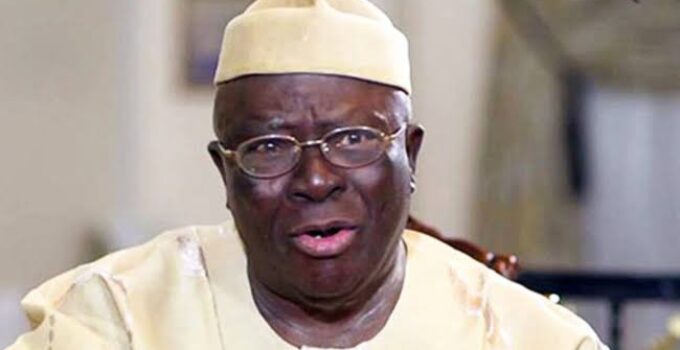 Afenifere Leader Adebanjo Passes Away at 96