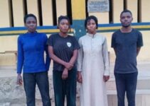 Police Showcase Woman and Neighbors Who Conspired to Steal Her Cousin’s Six-Month-Old Baby for Sale in Abuja